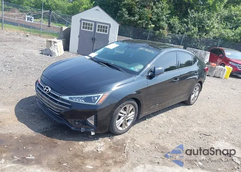 2020 Hyundai Elantra Value Edition из США, поврежденный, VIN 5NPD84LF8LH519029